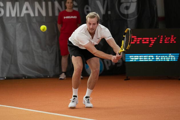 Botic van de Zandschulp NED Tennis Wolffkran Open ATP Challenger TC Ismaning Ismaning Bavaria Germany 19 October 2020 Â Copyright: xJuergenxHasenkopfx