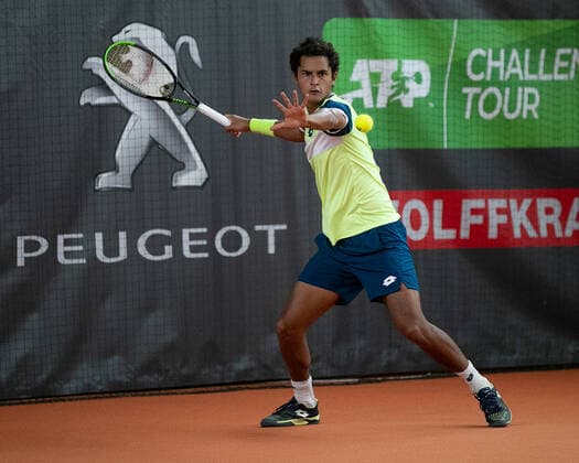 Juan Pablo Varillas PER Tennis Wolffkran Open ATP Challenger TC Ismaning Ismaning Bavaria Germany 19 October 2020 Â Copyright: xJuergenxHasenkopfx