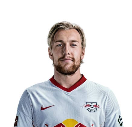 Attention Editorial use free of charge Attention Free of charge for editorial use Emil Forsberg RB Leipzig