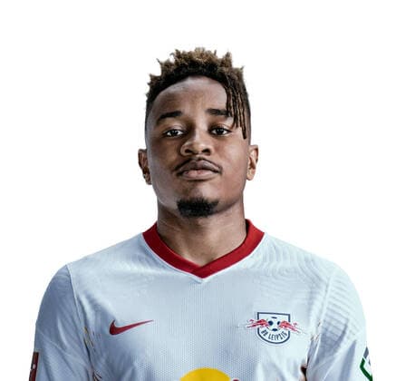 Attention Editorial use free of charge Attention Free of charge for editorial use Christopher Nkunku RB Leipzig