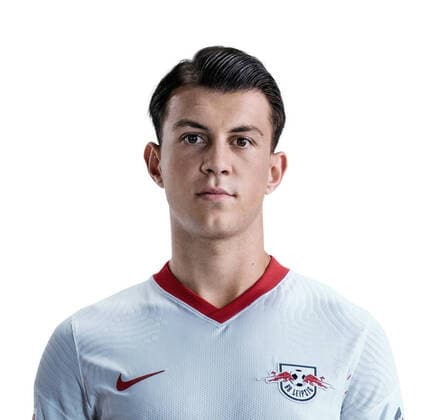 Attention Editorial use free of charge Attention Free of charge for editorial use Lazar Samardzic RB Leipzig