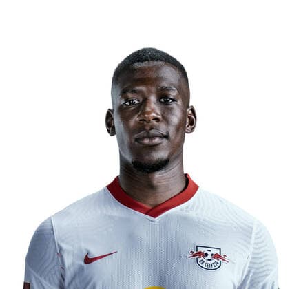 Attention Editorial use free of charge Attention Free of charge for editorial use Nordi Mukiele RB Leipzig