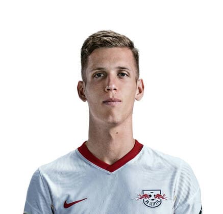Attention Editorial use free of charge Attention Free of charge for editorial use Dani Olmo RB Leipzig