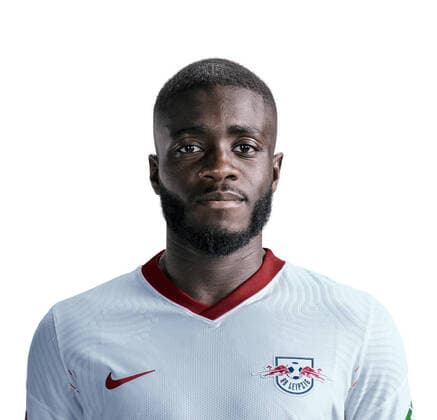 Attention Editorial use free of charge Attention Free of charge for editorial use Dayot Upamecano RB Leipzig
