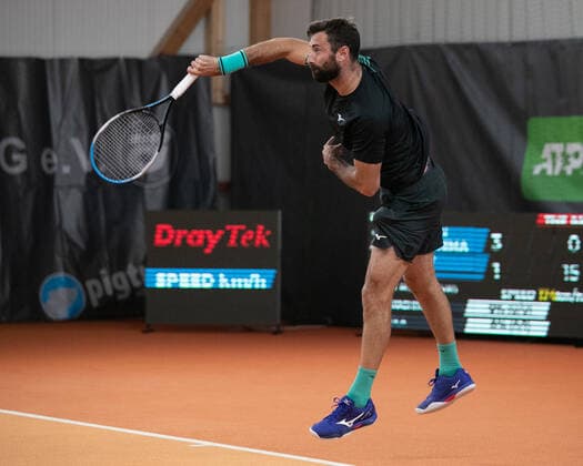 Matteo Viola ITA Tennis Wolffkran Open ATP Challenger TC Ismaning Ismaning Bavaria Germany 19 October 2020 Â Copyright: xJuergenxHasenkopfx