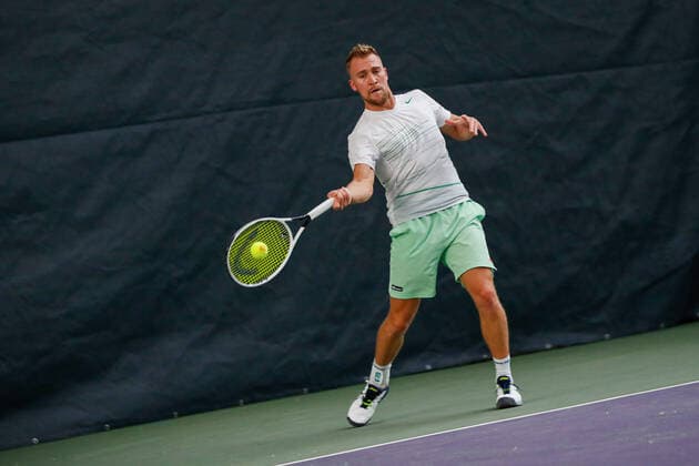 OBERT, Adrian GER Ranking PRO 645 at the ITF World Tennis Tour Hamburg M25 on 19 10 2020 in Hamburg Verbandshalle Hamburg , Germany