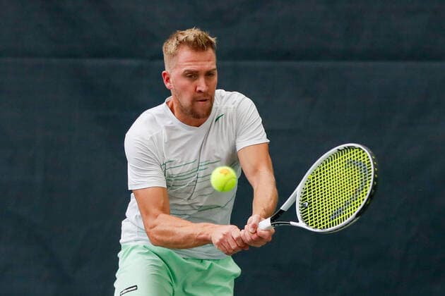 OBERT, Adrian GER Ranking PRO 645 at the ITF World Tennis Tour Hamburg M25 on 19 10 2020 in Hamburg Verbandshalle Hamburg , Germany