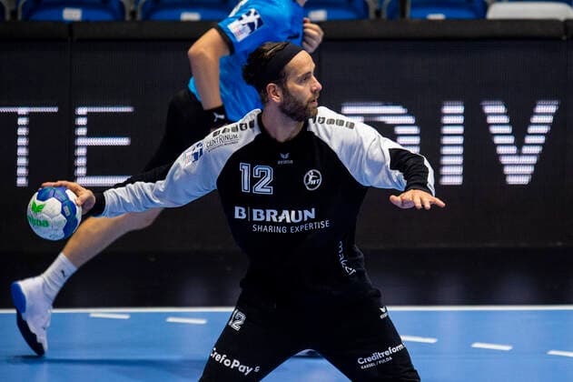 17 10 2020 Handball, 2020 2021, 1 Bundesliga, 4 Matchday, MT Melsungen GWD Minden Silvio Heinevetter Melsungen Melsungen Hessen Germany Rothenbach Halle