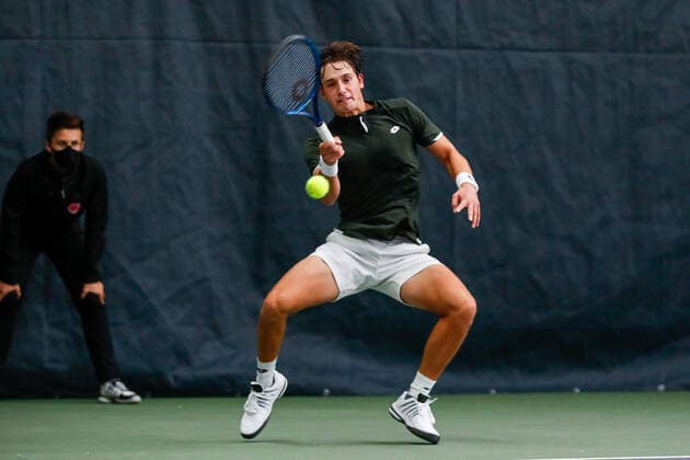 HENNING, Benedikt GER Ranking PRO 1243 at the FUTURE NORD ITF World Tennis Tour M25 on 19 10 2020 in Hamburg Verbandshalle Hamburg , Germany