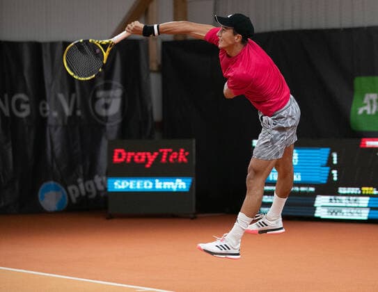 Antoine Hoang Tennis Wolffkran Open ATP Challenger TC Ismaning Ismaning Bavaria Germany 19 October 2020 Â Copyright: xJuergenxHasenkopfx