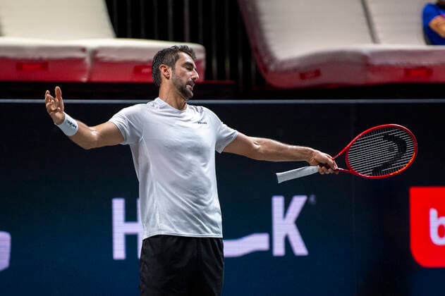 In the Marin CILIC CRO , Steve JOHNSON USA vs. Marin CILIC CRO , TENNIS, bett1HULKS Championship, 19 10 2020, GER, TENNIS, ATP TOUR, bet1HULKS Championship, Steve JOHNSON USA vs. Copyright: xEibnerxPressefotox xBenjaminxSOELZERx EP_BSO