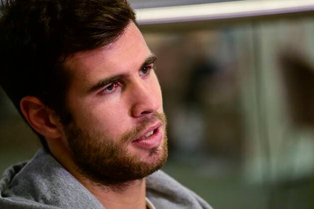 Russian Karen Khachanov pictured during a press conference, PK, Pressekonferenz ahead of the European Open Tennis ATP, Tennis Herren tournment, in Antwerp, Tuesday 20 October 2020. LAURIExDIEFFEMBACQ  x2567696x