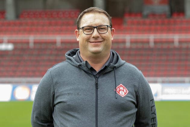David Brauneuther, FC Würzburger Kickers, 2 Bundesliga, portrait date 2020 2021, Copyright: FWK HMBxMedia xHeikoxBecker