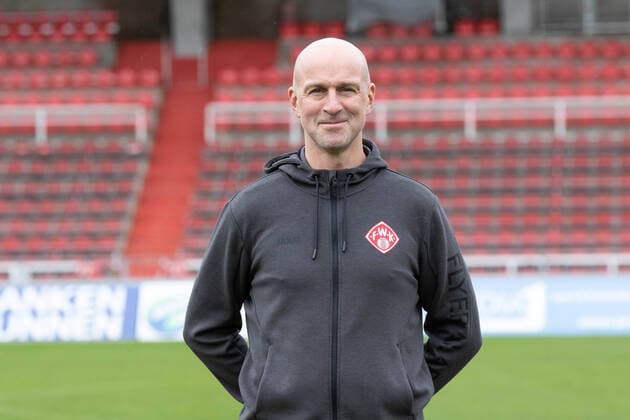 Coach Marco Antwerp, FC Würzburger Kickers, 2 Bundesliga, portrait date 2020 2021, Copyright: FWK HMBxMedia xHeikoxBecker