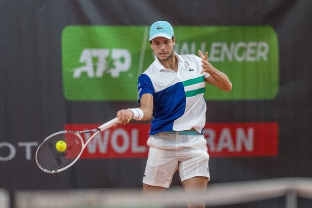 Tennis, Wolffkran Open 2020 In picture Gregoire BARRERE FRA Ismaning TC Ismaning Bavaria Germany Copyright: Passion2Press MarkusxFischerx