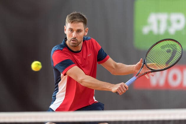 Tennis, Wolffkran Open 2020 In picture Julian LENZ GER Ismaning TC Ismaning Bavaria Germany Copyright: Passion2Press MarkusxFischerx