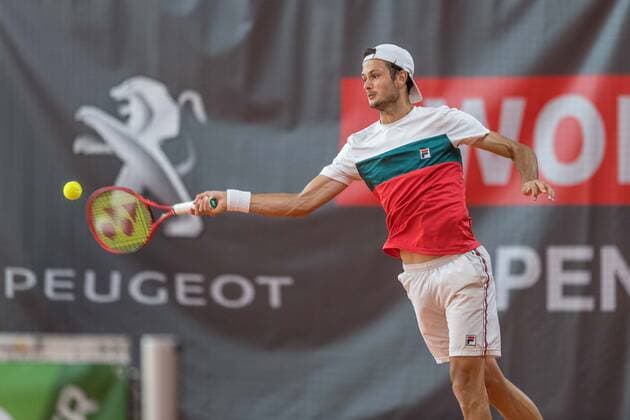 Tennis, Wolffkran Open 2020 In picture Juan Pablo FICOVICH ARG Ismaning TC Ismaning Bavaria Germany Copyright: Passion2Press MarkusxFischerx