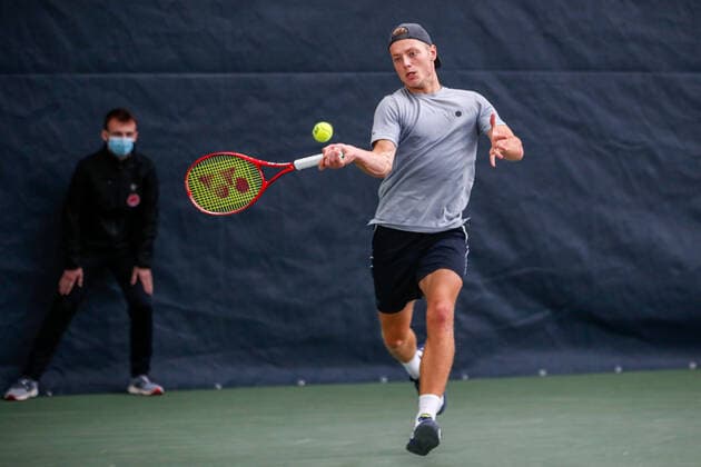 VAN RIJTHOVEN, Tim NED Ranking PRO 345 at the FUTURE NORD ITF World Tennis Tour M25 on 20 10 2020 in Hamburg Verbandshalle Hamburg , Germany
