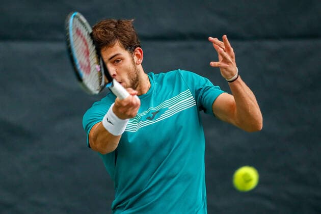 SANCHEZ IZQUIERDO, Nikolas ESP Ranking PRO 356 at the FUTURE NORD ITF World Tennis Tour M25 on 20 10 2020 in Hamburg Verbandshalle Hamburg , Germany