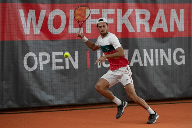 Juan Pablo Ficovich ARG Tennis Wolffkran Open ATP Challenger TC Ismaning Ismaning Bavaria Germany 20 October 2020 Â Copyright: xJuergenxHasenkopfx