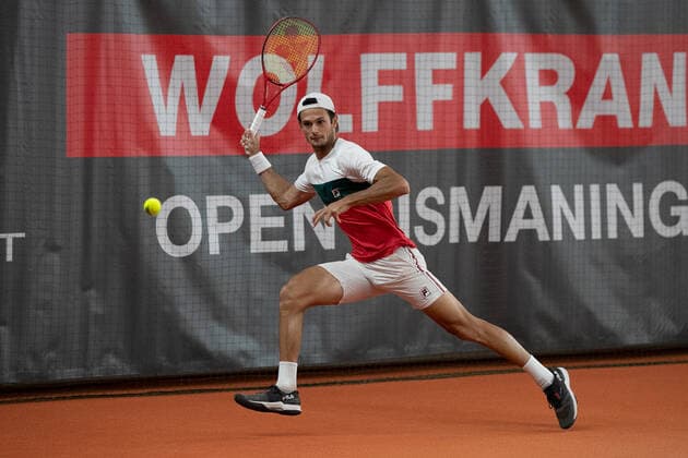 Juan Pablo Ficovich ARG Tennis Wolffkran Open ATP Challenger TC Ismaning Ismaning Bavaria Germany 20 October 2020 Â Copyright: xJuergenxHasenkopfx