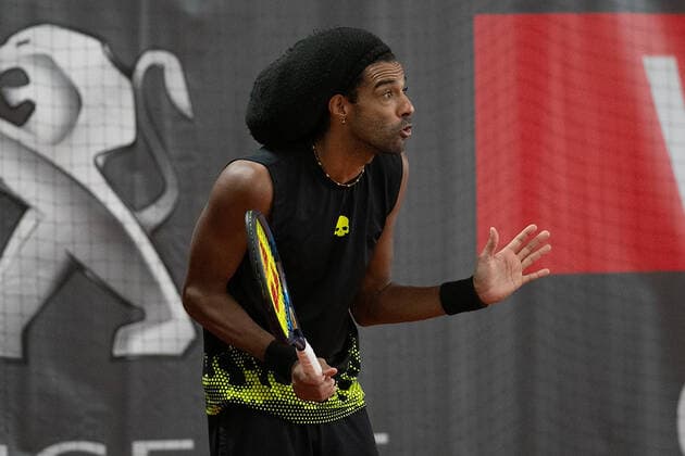 Dustin Brown Tennis Wolffkran Open ATP Challenger TC Ismaning Ismaning Bavaria Germany 21 October 2020 Â Copyright: xJuergenxHasenkopfx