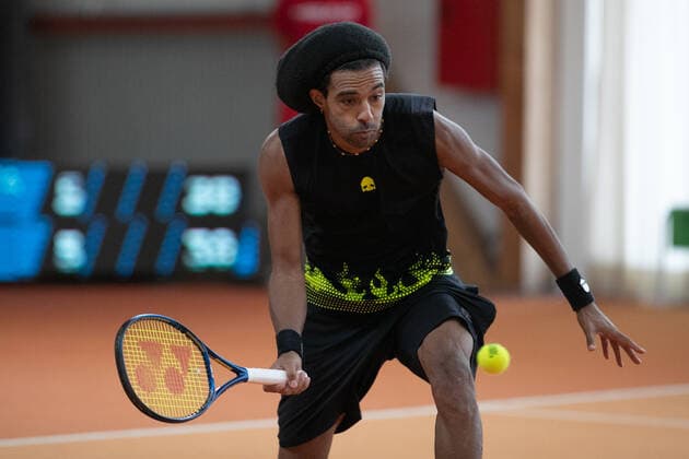 Dustin Brown Tennis Wolffkran Open ATP Challenger TC Ismaning Ismaning Bavaria Germany 21 October 2020 Â Copyright: xJuergenxHasenkopfx