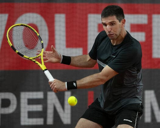 Federico Delbonis ARG Tennis Wolffkran Open ATP Challenger TC Ismaning Ismaning Bavaria Germany 21 October 2020 Â Copyright: xJuergenxHasenkopfx