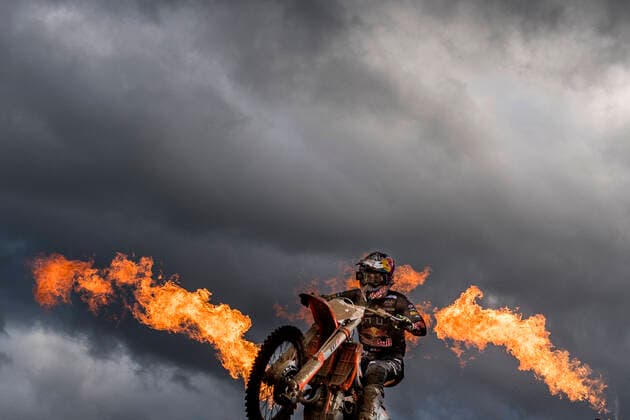 Bilder des Jahres 2020, Sport 10 Oktober Sport Themen der Woche KW43 Spanish Jorge Prado Garcia celebrates as he crosses the finish line to win the motocross MXGP Grand Prix, 14th (out of 18) race of the FIM Motocross World Championship, WM, Weltmeisterschaft Wednesday 21 October 2020 in Lommel. JASPERxJACOBS  x2568756x