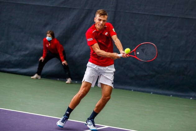 VAN RIJTHOVEN, Tim NED Ranking PRO 345 at the FUTURE NORD ITF World Tennis Tour M25 on 21 10 2020 in Hamburg Hamburg Tennis Association, Germany