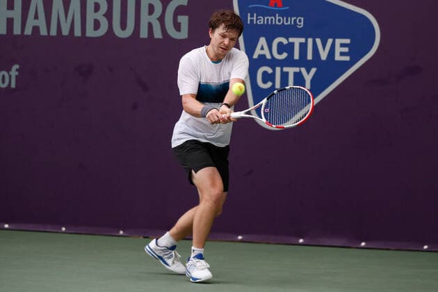 KOZLOV, Stefan USA Ranking PRO 379 at the FUTURE NORD ITF World Tennis Tour M25 on 21 10 2020 in Hamburg Hamburg Tennis Association, Germany