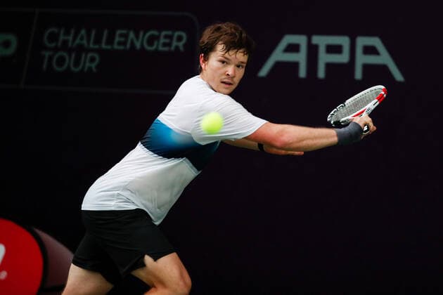 KOZLOV, Stefan USA Ranking PRO 379 at the FUTURE NORD ITF World Tennis Tour M25 on 21 10 2020 in Hamburg Hamburg Tennis Association, Germany