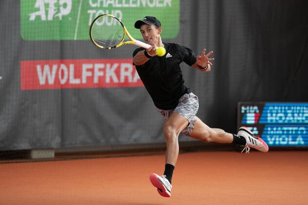 Antoine Hoang Tennis Wolffkran Open ATP Challenger TC Ismaning Ismaning Bavaria Germany 21 October 2020 Â Copyright: xJuergenxHasenkopfx