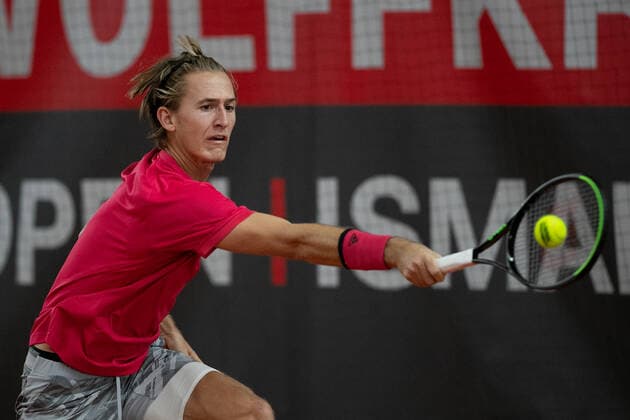 Sebastian Korda USA Tennis Wolffkran Open ATP Challenger TC Ismaning Ismaning Bavaria Germany 21 October 2020 Â Copyright: xJuergenxHasenkopfx