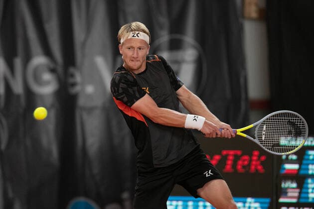 Zdenek Kolar Tennis Wolffkran Open ATP Challenger TC Ismaning Ismaning Bavaria Germany 21 October 2020 Â Copyright: xJuergenxHasenkopfx