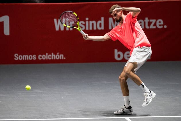 bett1HULKS Championship ATP 250 Cologne, 21 10 2020 Oscar OTTE GER in doubles with Daniel ALTMAIER GER bett1HULKS Championship ATP 250 on 21 10 2020 in Cologne LANXESSarena , Germany Copyright: xBEAUTIFULxSPORTS Wunderlx