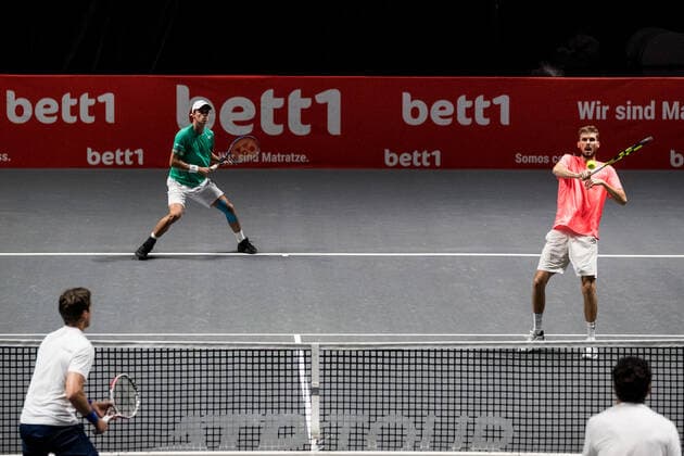 bett1HULKS Championship ATP 250 Cologne, 21 10 2020 Daniel ALTMAIER GER in doubles with Oscar OTTE GER bett1HULKS Championship ATP 250 on 21 10 2020 in Cologne LANXESSarena , Germany Copyright: xBEAUTIFULxSPORTS Wunderlx