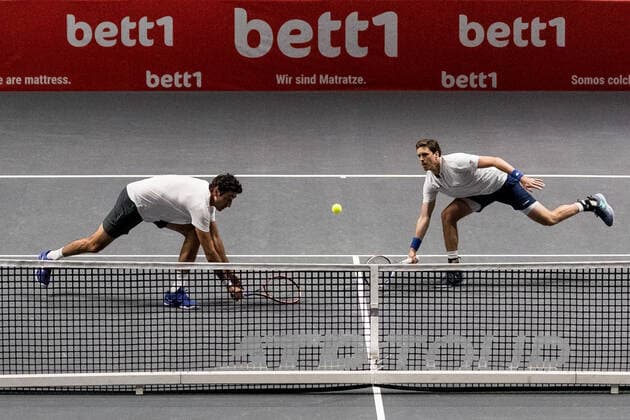 bett1HULKS Championship ATP 250 Cologne, 21 10 2020 Philipp OSWALD AUT in doubles with Marcus DANIELL NZL bett1HULKS Championship ATP 250 on 21 10 2020 in Cologne LANXESSarena , Germany Copyright: xBEAUTIFULxSPORTS Wunderlx