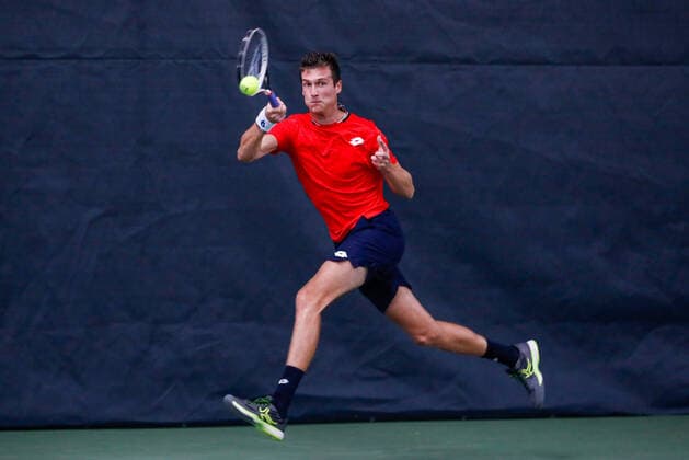 GUINARD, Manuel FRA Ranking PRO 293 at the FUTURE NORD ITF World Tennis Tour M25 on 21 10 2020 in Hamburg Hamburg Tennis Association, Germany