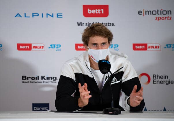 bett1HULKS CHAMPIONSHIP 2020, Cologne, Cologne Alexander Zverev GER bett1HULKS CHAMPIONSHIP