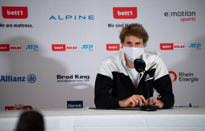 bett1HULKS CHAMPIONSHIP 2020, Cologne, Cologne Alexander Zverev GER bett1HULKS CHAMPIONSHIP