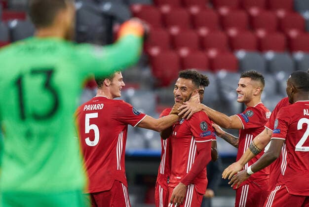 Bilder des Jahres 2020, Sport 10 Oktober Sport Themen der Woche KW43 Sport Bilder des Tages Football UEFA Champions League FC BAYERN MUENCHEN - ATLETICO MADRID Corentin TOLISSO, FCB 24 scores, shoots goal for , Tor, Treffer, 3-0, celebrates his goal, happy, laugh, celebration, in the match FC BAYERN MUENCHEN - ATLETICO MADRID of football UEFA Champions League in season 2020 2021 in Munich, October 21, 2020. Photographer: Peter Schatz Pool UEFA regulations prohibit any use of photographs as image sequences and or quasi-video Important: National and international News-Agencies OUT Editorial Use ONLY Munich Allianz Arena Bavaria Germany *** Football UEFA Champions League FC BAYERN MUENCHEN ATLETICO MADRID Corentin TOLISSO, FCB 24 scores, shoots goal for , goal, score, 3 0, celebrates his goal, happy, laugh, celebration, in the match FC BAYERN MUENCHEN ATLETICO MADRID of football UEFA Champions League in season 2020 2021 in Munich, October 21, 2020 Photographer Peter Schatz Pool UEFA regulations prohibit any use of photographs as image sequences and or quasi video Important National and international News Agencies OUT Editorial Use ONLY Munich Allianz Arena Bavaria Germany Poolfoto Peter Schatz Pool ,EDITORIAL USE ONLY
