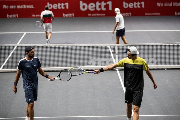 bett1HULKS Championship ATP 250 Cologne, 22 10 2020 Lukasz KUBOT POL in doubles with Marcelo MELO BRA bett1HULKS Championship ATP 250 on 22 10 2020 in Cologne LANXESSarena , Germany Copyright: xBEAUTIFULxSPORTS Wunderlx