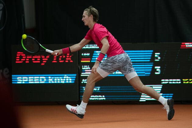 Sebastian Korda USA Tennis Wolffkran Open ATP Challenger TC Ismaning Ismaning Bavaria Germany 22 October 2020 Â Copyright: xJuergenxHasenkopfx