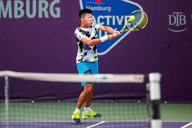 TSENG, Chun Hsin TPE Ranking PRO 284 at the FUTURE NORD ITF World Tennis Tour M25 on 22 10 2020 in Hamburg Hamburg Tennis Association, Germany