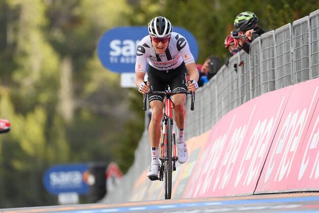 Photo Gian Mattia D Alberto LaPresse October 22, 2020 Italy Cycling Giro d Italia 2020 - 103th edition - Stage 18 Pinzolo Laghi di Cancano In the pic: KELDERMAN Wilco TEAM SUNWEB  Copyright: xGianxMattiaxD Alberto LaPressex