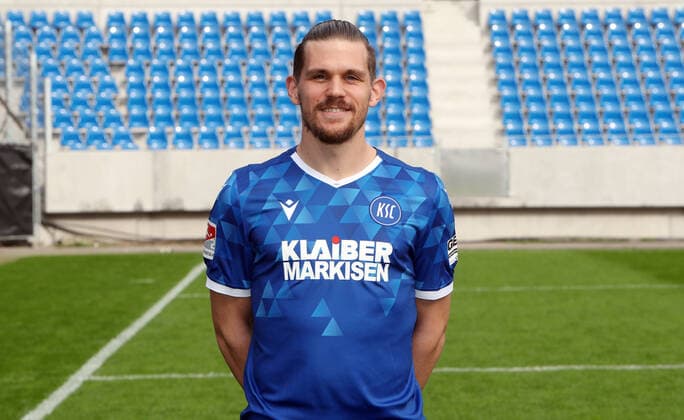 Karlsruher SC portrait appointment season 2020 2021 Sebastian Jung, Karlsruher SC, 2 Bundesliga, portrait appointment 2020 2021