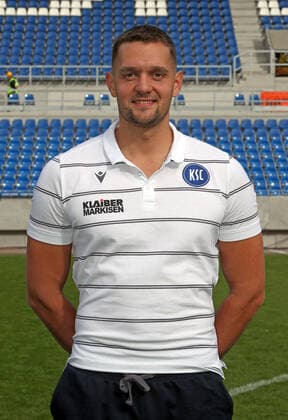 Karlsruher SC portrait session 2020 season 2021 Florian Böckler athletics coach, Karlsruher SC, 2 Bundesliga, portrait session 2020 2021