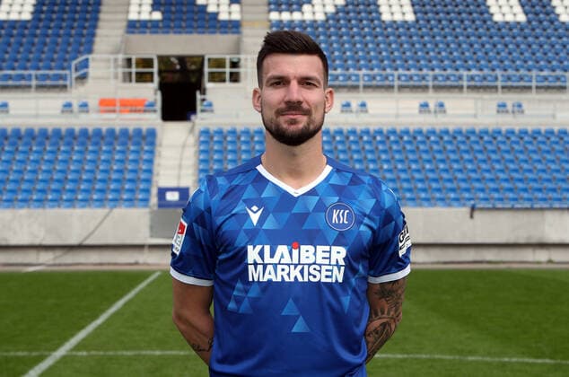 Karlsruher SC portrait appointment season 2020 2021 Jerome Gondorf, Karlsruher SC, 2 Bundesliga, portrait appointment 2020 2021