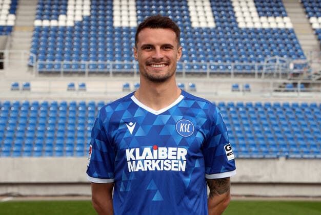 Karlsruher SC portrait appointment season 2020 2021 Philip Heise, Karlsruher SC, 2 Bundesliga, portrait appointment 2020 2021